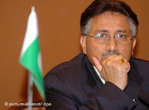 Pakistans Präsident Pervez Musharraf; Foto: dpa