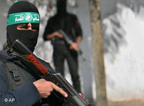 Bewaffneter Hamas-Kämpfer; Foto: AP