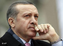 Türkischer Ministerpräsident Recep Tayyip Erdogan; Foto: AP