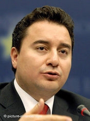 Türkischer Außenminister Ali Babacan; Foto: dpa