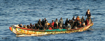 Migration nach Europa; Foto: AP