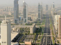 Sheikh-Zayed-Straße in Dubai; Foto: AP