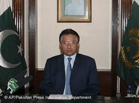 Präsident Pervez Musharraf; Foto: AP