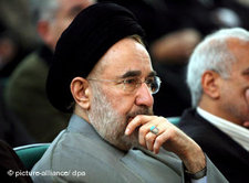 Irans früherer Präsident Mohammad Khatami; Foto: dpa