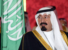 Saudi-Arabiens Herrscher König Abdullah; Foto: AP