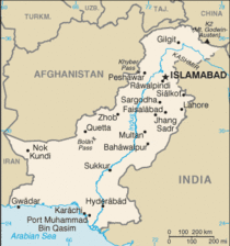Karte des Swat-Tals; Foto: Wikipedia