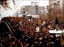 Demonstrationen in Teheran 1978; Foto: AP