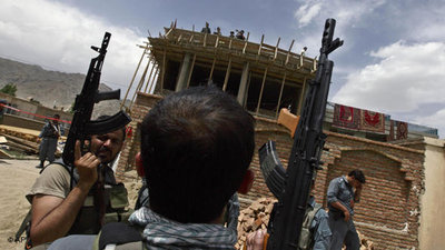 Angriff der Taliban auf die Friedens-Jirga in Kabul im Juni 2010; Foto: AP