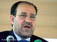 Der irakische Premierminister al-Maliki; Foto: dpa