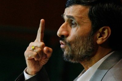 Iranischer Präsident Mahmud Ahmedinejad; Foto: AP