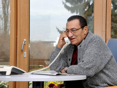 Hosni Mubarak; Foto: dpa