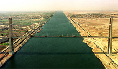 Suezkanal; Foto: AP