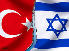 Symbolbild israelisch-türkische Beziehungen; Foto: DW