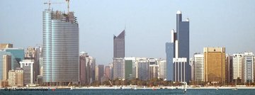 Wirtschaftsmetropole Abu Dhabi; Foto: dpa