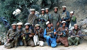 Mudschaheddin in Afghanistan; Foto: Wikipedia