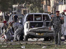 Terroranschlag auf ein Hotel in Bagdad; Foto: AP 