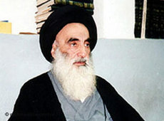 Iraks Großayatollah Ali Al-Sistani; Foto: dpa