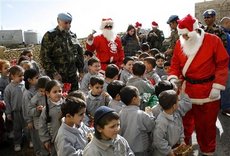 Weihnachtsfest im Libanon; Foto: AP
