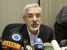 Mir Hossein Mussawi; Foto: AP