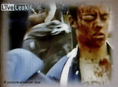 Filmausschnitt des Anti-Islam-Films Fitna; Foto: dpa