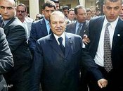 Algerischer Präsident Abdalziz Bouteflika; Foto: AP