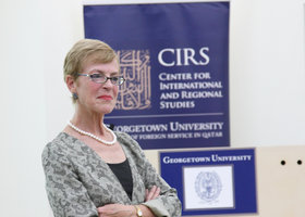 Miriam Cooke; Foto: Georgetown University