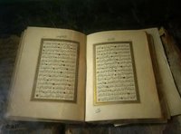Aufgeschlagener Koran