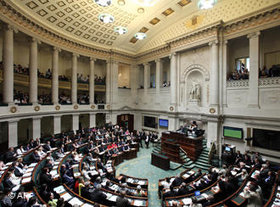 Parlament in Belgien; Foto: AP
