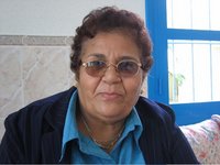 Die marokkanische Frauenrechtlerin Aicha Ech-Channa; Foto: Beat Stauffer