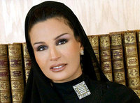 Sheikha Mouza bint Nasser al-Missned (photo: AP)
