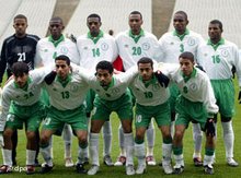 Saudi-arabische Nationalmannschaft; Foto: dpa