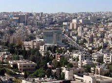 Die jordanische Hauptstadt Amman; Foto: dpa