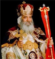 Der koptische Papst Shenouda III., Foto: www.coptic-churches.ch