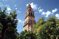 Minarett der Córdoba-Moschee; © Wikipedia Commons