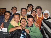 Teilnehmer des ersten Euro-Mediterranen Jugendparlaments; Foto: Nelly Youssef