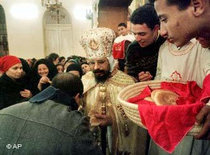 Koptische Christen in Kairo; Foto: AP