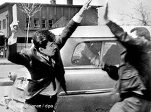 Studentenunruhen in in Ankara 1969 ; Foto: dpa