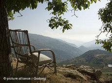 Blick auf die Bekaa-Ebene im Libanon; Foto: DW