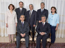 Mitglieder des nationalen Bahai-Führungsgremiums im Iran; Foto: DW