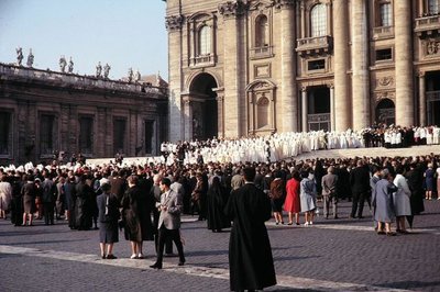 Eröffnung des Zweiten Vatikanischen Konzils; Foto: Wikipedia