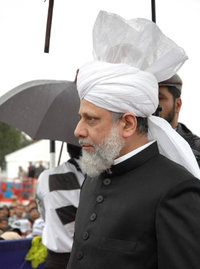 Hadhrat Mirza Masroor Ahmad; Foto: Wikipedia