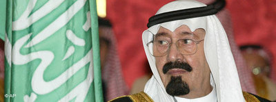 Saudischer König Abdallah; Foto: AP
