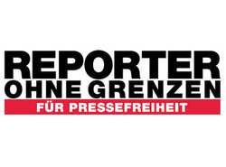 Logo von Reporter ohne Grenzen (ROG)