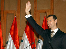 Syriens Präsident Baschar al-Assad; Foto: AP