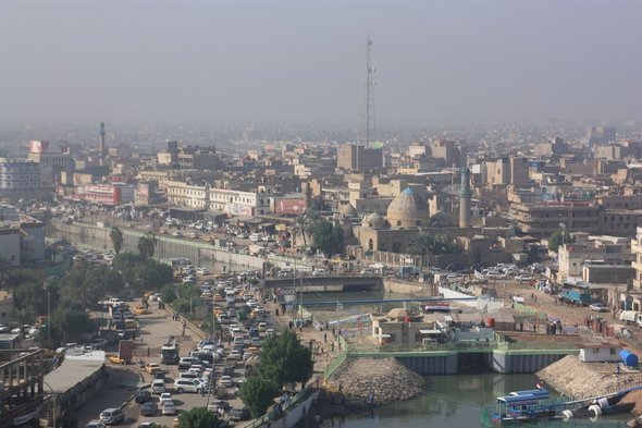 منظر لمدينة البصرة. الصورة: يان كولمان