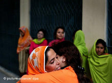 Frauenhaus in Pakistan; Foto: dpa