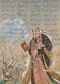 Illustration aus dem Shahnameh von André Sevrugian; Foto: Privatbesitz Emanuel Sevrugian/Horst Ziegenfusz