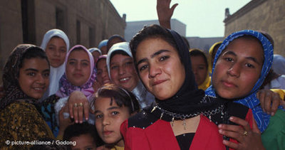 Mädchen in Kairo; Foto: picture alliance