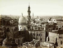 Stadtansicht von Kairo von Pascal Sébah; Foto: Sammlung Thomas Whalter