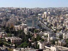 Blick auf Amman; Foto: dpa